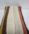 Turkish Hemp Pillow Cushion Natural Cream Brown Rust Pillow Cushion Cover 16" x 24" #9054