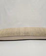 Turkish Lumbar Rug Pillow Cream Cushion Cover Hemp Pillow 14" x 40" #9502