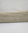 Turkish Lumbar Rug Pillow Cream Brown Cushion Cover Hemp Pillow 14" x 40" #9425