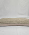 Turkish Lumbar Rug Pillow Cream Brown Cushion Cover Hemp Pillow 14" x 40" #9425