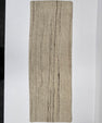 Turkish Lumbar Rug Pillow Cream Brown Cushion Cover Hemp Pillow 14" x 40" #9425