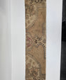 Turkish Lumbar Rug Pillow Beige Brown Cushion Cover Pillow 12" x 48" #9570