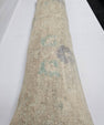 Turkish Lumbar Rug Pillow Beige Blue Gray Cushion Cover Pillow 12" x 48" #9561