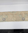 Turkish Lumbar Rug Pillow Beige Blue Gray Cushion Cover Pillow 12" x 48" #9561