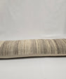 Turkish Lumbar Rug Pillow Beige Brown Cream Cushion Cover Hemp Pillow 14" x 40" #9383
