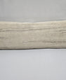 Turkish Lumbar Rug Pillow Beige Brown Cushion Cover Hemp Pillow 14" x 40" #9378