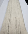 Turkish Lumbar Rug Pillow Beige Brown Cushion Cover Hemp Pillow 14" x 40" #9378