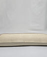 Turkish Lumbar Rug Pillow Cream Red Brown Cushion Cover Hemp Pillow 14" x 40" #9369
