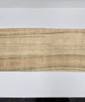 Turkish Lumbar Rug Pillow Cream Brown Gray Cushion Cover Hemp Pillow 14" x 40" #9352