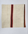 Turkish Hemp Pillow Natural Beige Brown Orange Pillow Cushion Cover 24" x 24" #9294