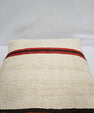 Turkish Hemp Pillow Natural Beige Brown Orange Pillow Cushion Cover 24" x 24" #9293