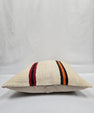 Turkish Hemp Pillow Natural Beige Brown Orange Pillow Cushion Cover 24" x 24" #9292