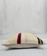 Turkish Hemp Pillow Natural Beige Brown Orange Pillow Cushion Cover 24" x 24" #9291