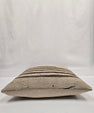 Turkish Hemp Pillow Natural Beige Brown Pillow Cushion Cover 24" x 24" #9289