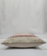 Turkish Hemp Pillow Natural Beige Burgundy Black Pillow Cushion Cover 24" x 24" #9283