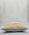 Turkish Hemp Pillow Natural Beige Yellow Brown Pillow Cushion Cover 24" x 24" #9282