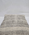 Turkish Hemp Pillow Natural Beige Gray Pillow Cushion Cover 24" x 24" #9278