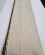 Turkish Lumbar Rug Pillow Beige Brown Cushion Cover Hemp Pillow 14" x 40" #9398