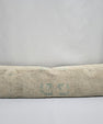 Turkish Lumbar Rug Pillow Beige Cushion Cover Pillow 12" x 48" #9559
