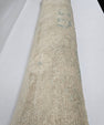 Turkish Lumbar Rug Pillow Beige Cushion Cover Pillow 12" x 48" #9559
