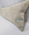Turkish Lumbar Rug Pillow Beige Cushion Cover Pillow 12" x 48" #9552