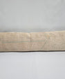 Turkish Lumbar Rug Pillow Beige Green Cushion Cover Pillow 12" x 48" #9541