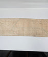 Turkish Lumbar Rug Pillow Beige Green Cushion Cover Pillow 12" x 48" #9541