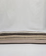 Turkish Lumbar Rug Pillow Beige Brown Cushion Cover Hemp Pillow 14" x 40" #9421