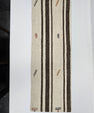 Turkish Lumbar Rug Pillow Beige Brown Blue Cushion Cover Hemp Pillow 14" x 40" #9418