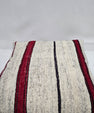 Turkish Hemp Pillow Natural Beige Red Black Pillow Cushion Cover 24" x 24" #9273