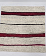 Turkish Hemp Pillow Natural Beige Red Black Pillow Cushion Cover 24" x 24" #9273