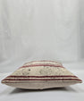 Turkish Hemp Pillow Natural Beige Red Black Pillow Cushion Cover 24" x 24" #9276