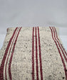 Turkish Hemp Pillow Natural Beige Red Black Pillow Cushion Cover 24" x 24" #9276