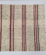 Turkish Hemp Pillow Natural Beige Red Black Pillow Cushion Cover 24" x 24" #9276