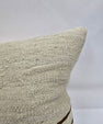 Turkish Hemp Pillow Natural Beige Brown Pillow Cushion Cover 24" x 24" #9268