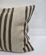Turkish Hemp Pillow Natural Brown Beige Pillow Cushion Cover 24" x 24" #9270