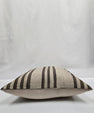 Turkish Hemp Pillow Natural Brown Beige Pillow Cushion Cover 24" x 24" #9270