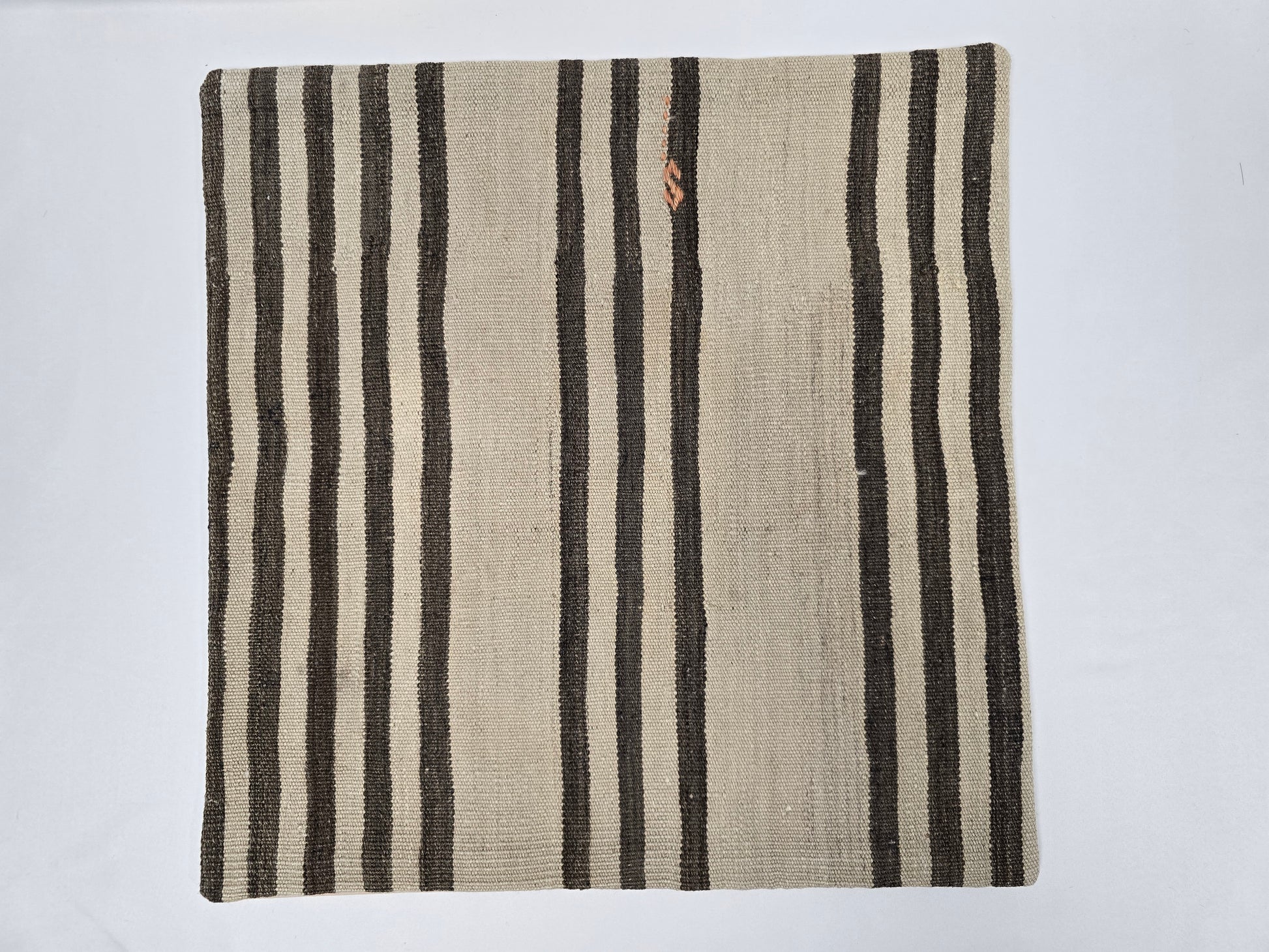 Turkish Hemp Pillow Natural Brown Beige Pillow Cushion Cover 24" x 24" #9270