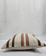 Turkish Hemp Pillow Natural Beige Brown Black Pillow Cushion Cover 24" x 24" #9271