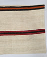 Turkish Hemp Pillow Natural Beige Red Black Orange Pillow Cushion Cover 24" x 24" #9263