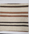 Turkish Hemp Pillow Natural Beige Brown Rust Pillow Cushion Cover 24" x 24" #9260