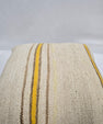 Turkish Hemp Pillow Natural Beige Yellow Brown Pillow Cushion Cover 24" x 24" #9259