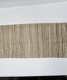 Turkish Lumbar Rug Pillow Beige Brown Cushion Cover Hemp Pillow 14" x 40" #9480