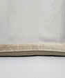 Turkish Lumbar Rug Pillow Beige Blue Tan Cushion Cover Pillow 12" x 48" #9526