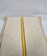 Turkish Hemp Pillow Natural Beige Brown Yellow Pillow Cushion Cover 24" x 24" #9256