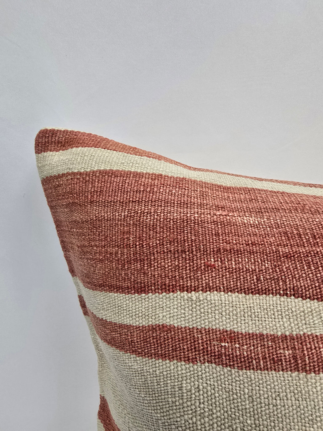 Turkish Hemp Pillow Natural Beige Red Yellow Blue Pillow Cushion Cover 24" x 24" #9252