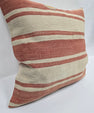 Turkish Hemp Pillow Natural Beige Red Yellow Blue Pillow Cushion Cover 24" x 24" #9252
