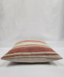 Turkish Hemp Pillow Natural Beige Red Yellow Blue Pillow Cushion Cover 24" x 24" #9252