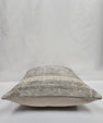 Turkish Hemp Pillow Natural Cream Black Pillow Cushion Cover 24" x 24" #9246