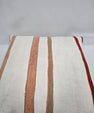 Turkish Hemp Pillow Natural Rust Beige Sage Pillow Cushion Cover 24" x 24" #9239